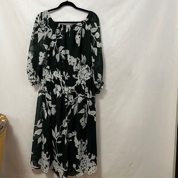 EVA MENDES FLORAL DRESS‎ SIZE M - Picture 1 of 8